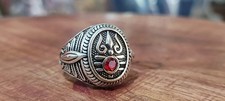Om Bhairava Tantra Ring occult power Mass wealth prosperity Blessed picture