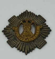 BRITISH MILITARY CAP BADGES, The Royal Scots, Bi-Metal 1902-1959 picture