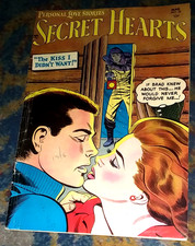 SECRET HEARTS #26 March, 1955 (DC) Last Pre-Code Issue VG+ picture
