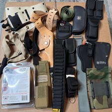 Bianchi, Ace case SPYDERCO, Holsters, Ammo Pouches, Belts Carriers Tactical Lot picture