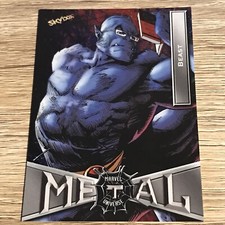BEAST 2022 Upper Deck Spider-Man Marvel Metal Grandoise Parallel RARE X-Men picture