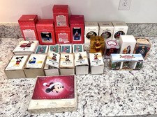 Vtg Disney Christmas Collectibles Lot Schmid Music Box Royal Orleans UCGC Boxed picture