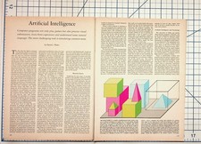 Vintage AI Article Pages: Artificial Intelligence & Computer Chess History picture