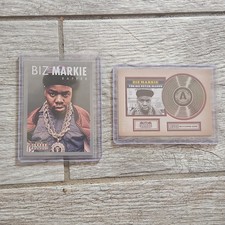 Panini Americana 2015 Biz Markie 2-Card Lot #14 & #4 The Biz Never Sleeps 04/10 picture