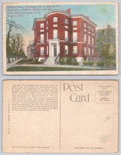 Octagon House Washington DC Postcard President Madison 1814 Treaty of Ghent picture
