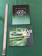 Saab Full Line Brochures 1979 Original Mint Condition Lot of 2 Rare picture