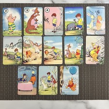 Winnie the Pooh Pepys Castell Bros - 13 Card Bundle Rookie RC - Disney 1965 VGC picture