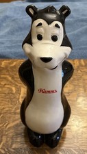 Vintage Rare 1970s Hamm's Beer Ceramic Bear Bank | 70s Hamm's Beer Advertisement picture