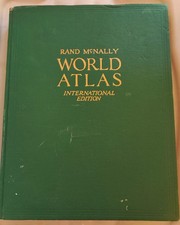 1945-1947 Rand McNally World Atlas INTERNATIONAL EDITION picture