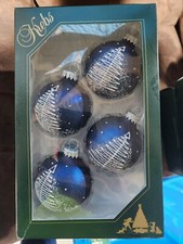 krebs ornaments Glass 4pk picture