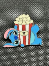 Disney Trading Pin - Stitch Eating at the Cinema - Popcorn - Lilo and Stitch picture