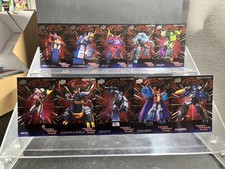 2026 Upper Deck Transformers: The Movie 40th Galaxy Parallel 10-Card Lot Rare picture