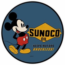 MICKEY MOUSE SUNOCO MOTOR OIL 24