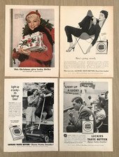 1955 Print Ads Lucky Strike Ann Sothern Rita Gam Texaco picture