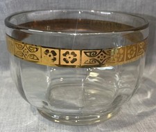 VTG Mid Century Libby bowl duncan & miller tiffin gold band picture
