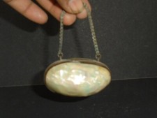 Vintage Oval Shape MOP Beautiful Handcrafted Jewellery Box picture