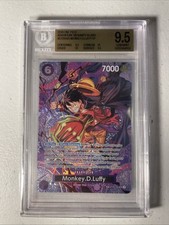 2026 ONE PIECE ADVENTURE ON KAMIS ISLAND SP #ST26005 MONKEY D. LUFFY BGS 9.5 picture