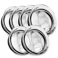 XccMe 30oz Skinny Tumbler Replacement Lids 6 Pack,Spill Proof 30oz, 6 PACK picture