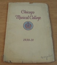 RARE 1930-31 YEARBOOK/Catalog~