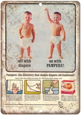 Pampers Proctoer & Gamble Vintage Ad 12