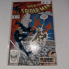 WEB OF SPIDER-MAN #36 (1987) 1st App Tombstone Marvel Comics  picture