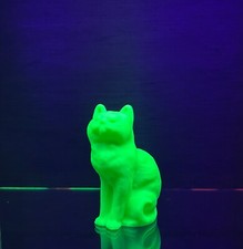 UV Glow Friends | Gracie the Sitting Cat | Blacklight Cabinet Figure Figurine picture