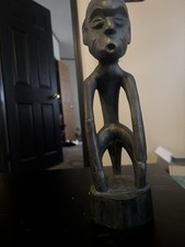 African Hand Craved Wood Sculpture picture