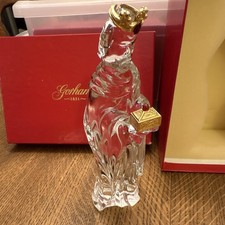 Gorham Crystal Gold Nativity King Melchior Figurine Nice, Germany picture