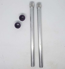 2 pcs Aluminum Tobacco Water Pipe Parts 6.5