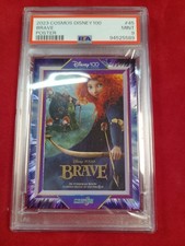 2023 Cosmos Disney 100 Brave Poster #45 PSA 9 233/288 picture