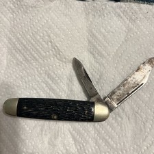 Vintage Kutmaster Utica NY USA 2 Blade Pocket Knife picture
