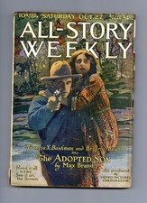 All-Story Weekly Pulp Oct 1917 Vol. 77 #1 VG picture