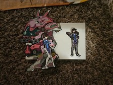 Overwatch D.Va Dva FiGPiN Mini And Large Enamel Pins picture