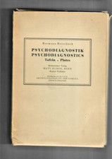 Hermann Rorschach Psycho  Ink Plates Cards Swiss and book picture