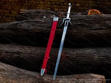 Zireael Ciri Sword W Red Scabbard Witcher Cosplay Christmas Halloween Gift Prop picture