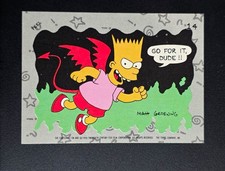 1990 Topps The Simpsons #14 Sticker Card picture