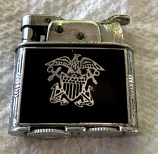 Exceptionally Rare 1930s Evans Bijou Trig-A-Lite Military Metallique picture