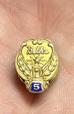 Vintage Belk's 5 Year 10K Karat Gold Pin Award Belk Collectible Lapel picture