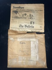 Final Edition of The Philadelphia Bulletin picture