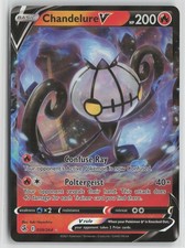 Chandelure V Ultra Rare Holo SWSH08 039/264 NM picture