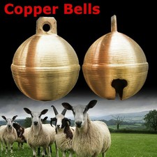 Super Loud Pure Copper Bells Cow Horse Sheep Dog Animal Cattle Farm picture