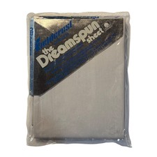 VTG Fieldcrest Dreamspun Pillowcases Gray Percale Cotton Blend Standard Set of 2 picture