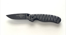 Ontario RAT Model 2 SS-BW Folding Knife Full Metal Edition Stonewash AUS-8 picture