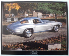 VINTAGE 1963 Chevrolet Corvette Poster 20 x 16 Collectors Choice Power Graphics picture