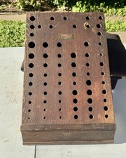 Enderes Tools Albert Lea, Minn. Vintage Wood Store Display Drill Bits Index picture