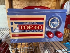 Vintage Casey Kasem American Top 40 Radio Ceramic Cookie Jar, RARE Autographed  picture