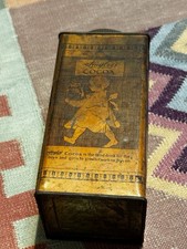 Antique Huyler's Breakfast Cocoa Tin 1/2 Lb Child Advertising New York picture