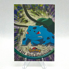 Topps Pokémon TV Animation Edition Bulbasaur #01 1999 Hologram Card English picture