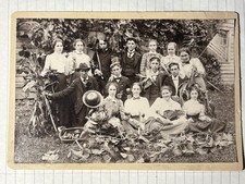 1890 Halloween Spooky Realistic Gun Scary Children Corn CABINET CARD Photograph picture