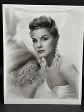 1950s Debra Paget Glamour Shot Signed Photo 8 X 10 picture